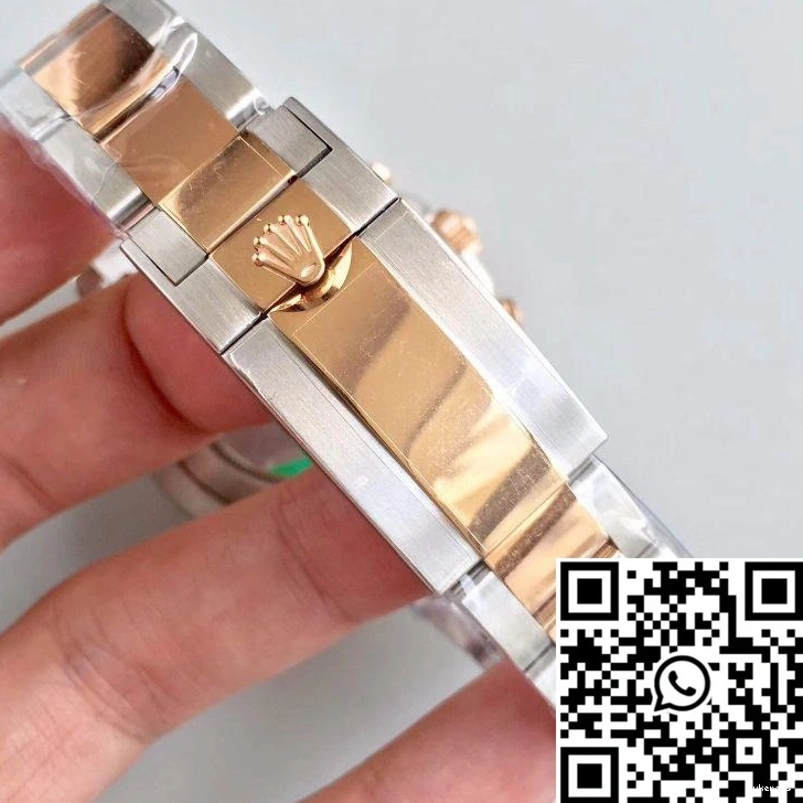 Dial JF Rolex Factory 116681 II Master White Yacht Gold Rose 0415